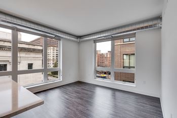 Luxury vinyl plank flooring